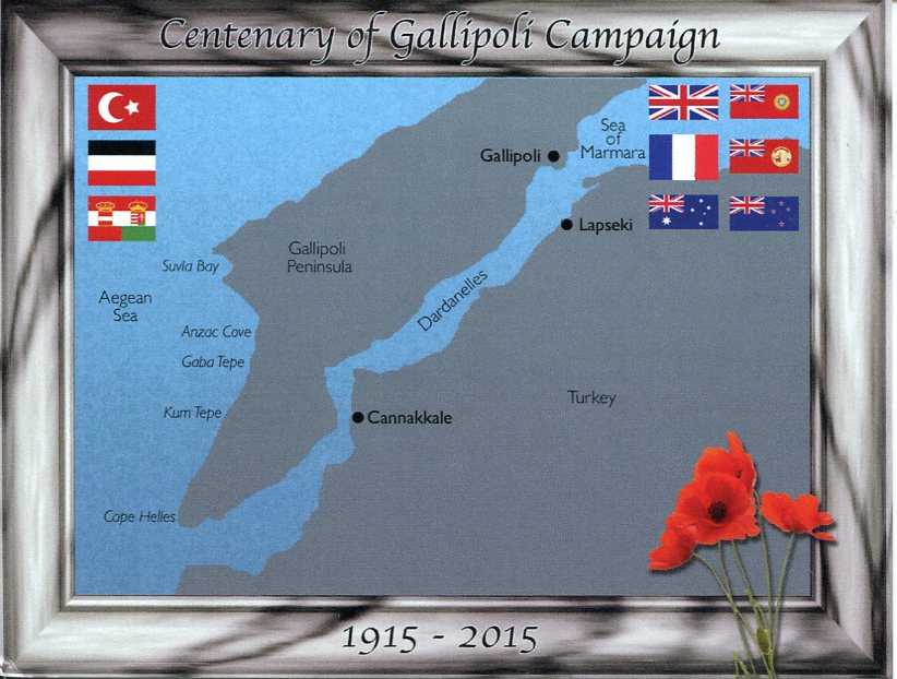 Centenary of Gallipoli Campaign (ANZAC Centenary)